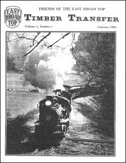 Timber Transfer Cover: Vol. 01, No. 3 (Feb 1984)