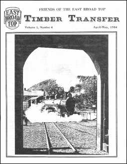 Timber Transfer Cover: Vol. 01, No. 4 (Apr/May 1984)
