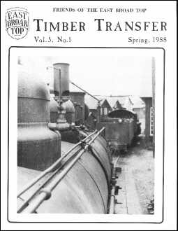 Timber Transfer Cover: Vol. 05, No. 1 (Spring 1988)