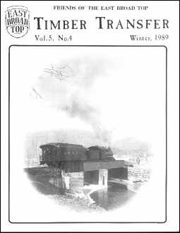 Timber Transfer Cover: Vol. 05, No. 4 (Winter 1988)