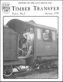 Timber Transfer Cover: Vol. 06, No. 3 (Autumn 1989)