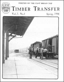 Timber Transfer Cover: Vol. 07, No. 1 (Spring 1990)