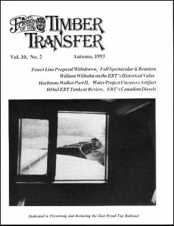 Timber Transfer Cover: Vol. 10, No. 2 (Autumn 1993)