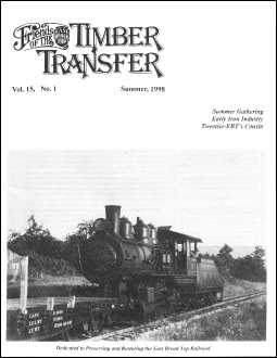 Timber Transfer Cover: Vol. 15, No. 1 (Summer 1998)