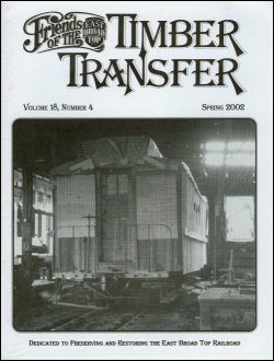 Timber Transfer Cover: Vol. 18, No. 4 (Spring 2002)