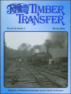 Timber Transfer Cover: Vol. 19, No. 3 (Winter 2003)